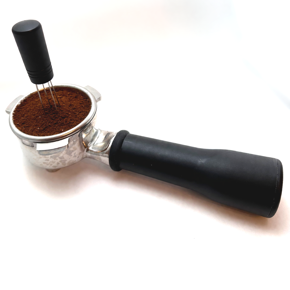 Breville Bambino Plus troubleshooting with WDT distribution tool